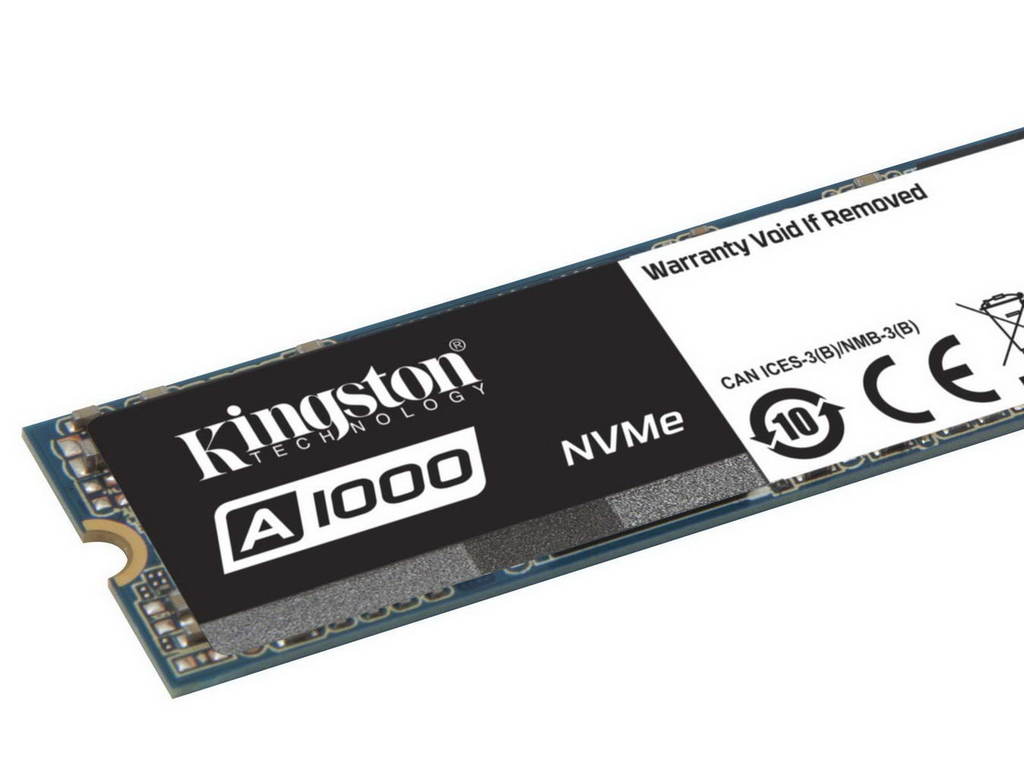 Kingston 發布 A1000 平價 M.2 NVMe SSD！