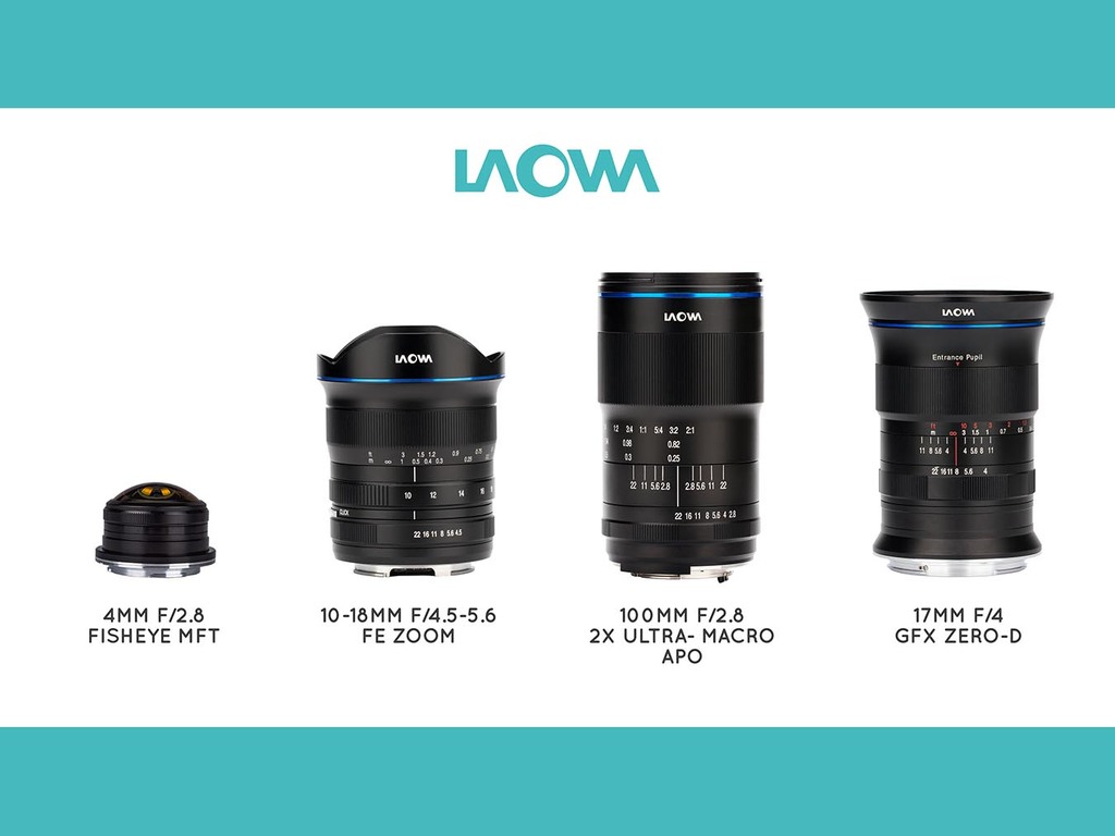 國產鏡廠老蛙 Laowa 推出四款新鏡頭