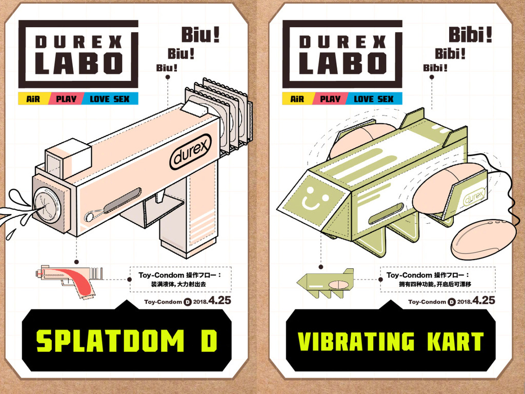 杜蕾斯惡搞 Switch Labo 裝滿液體 大力射出去