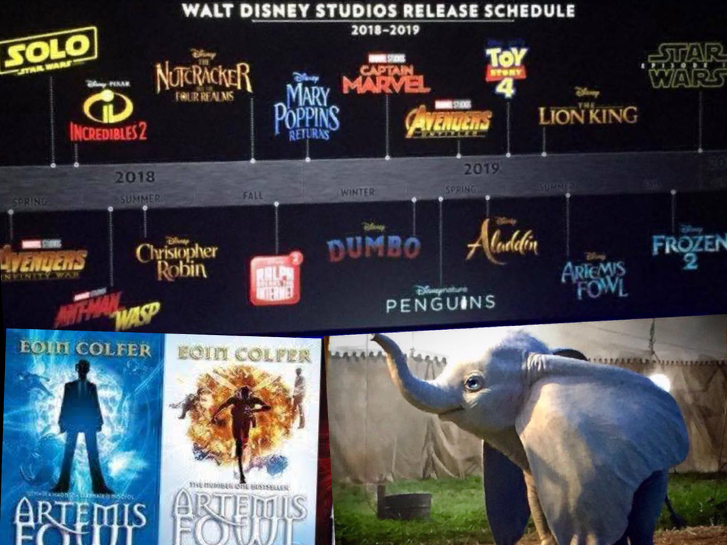 迪士尼最新電影上映時間表！真人版小飛象獅子王明年殺到