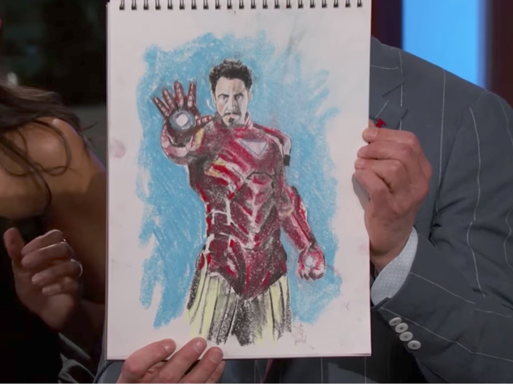 《復仇者聯盟 3》主角神畫自畫像  羅拔唐尼版 Iron Man 有出入？