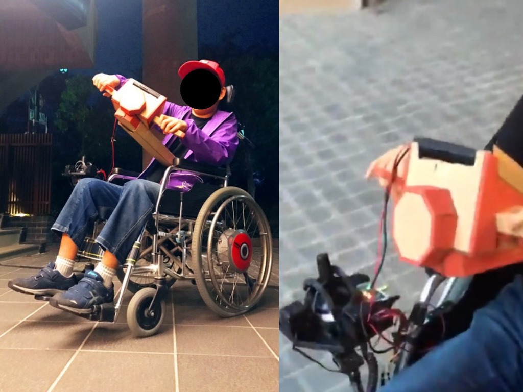 Switch LABO 體感操控輪椅？讓殘疾人士感受「駕駛」爽感