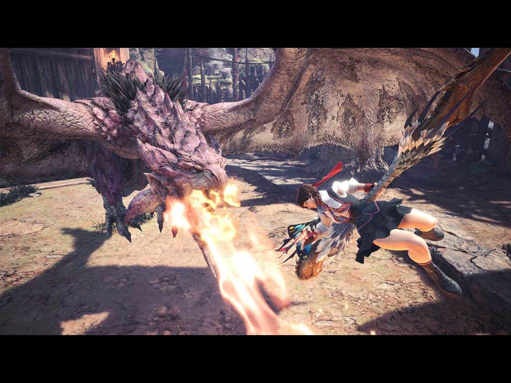 「魔物獵人 世界 x 街霸V」活動 Sakura出陣討伐櫻火龍