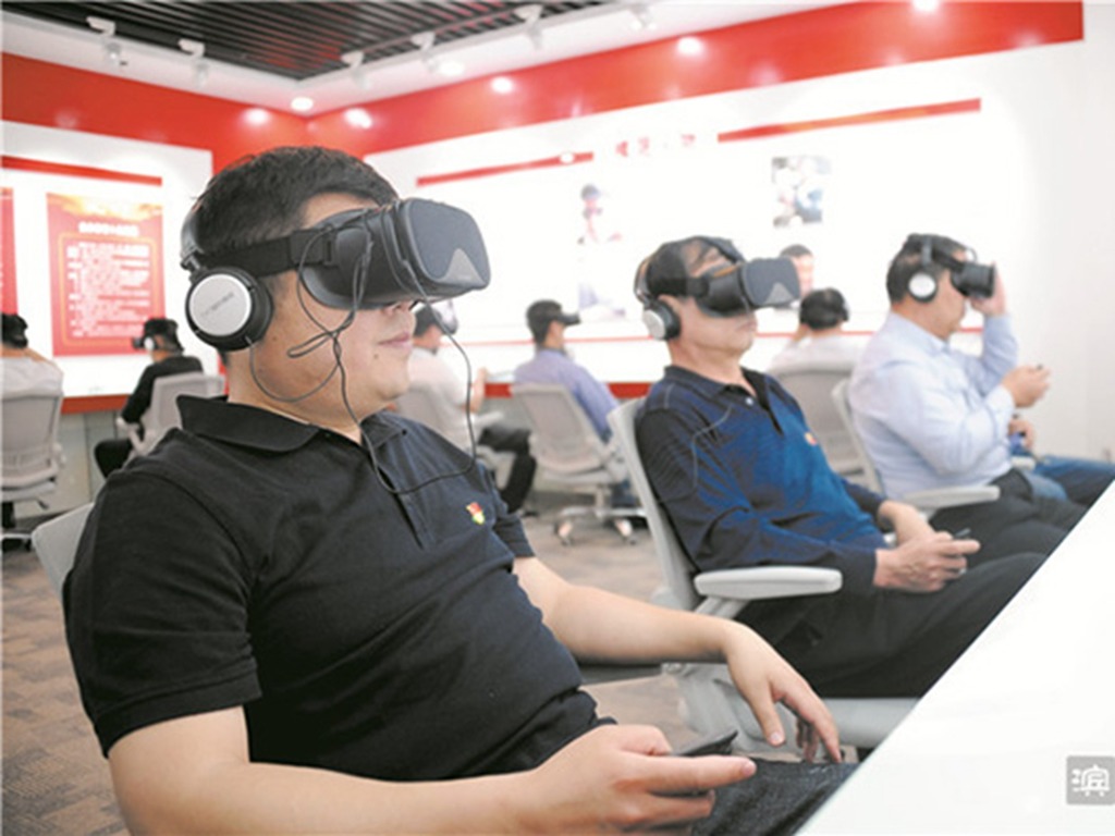 青陽鎮首創 VR 檢測黨性！不及格需會診教育