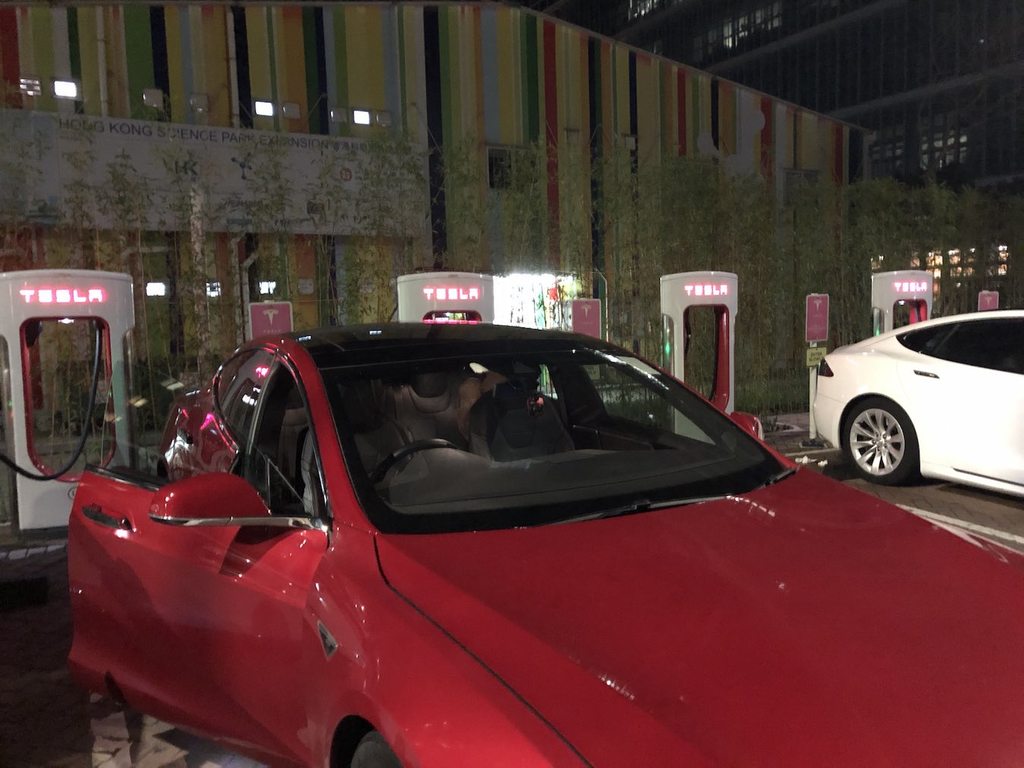 香港首現 Tesla Supercharger 停運