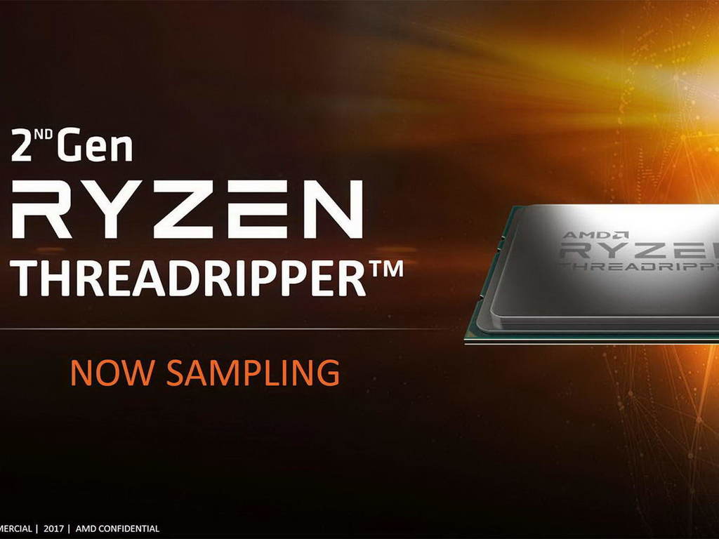 AMD Ryzen ThreadRipper 二代進行樣本測試！16 核心 32 線程！