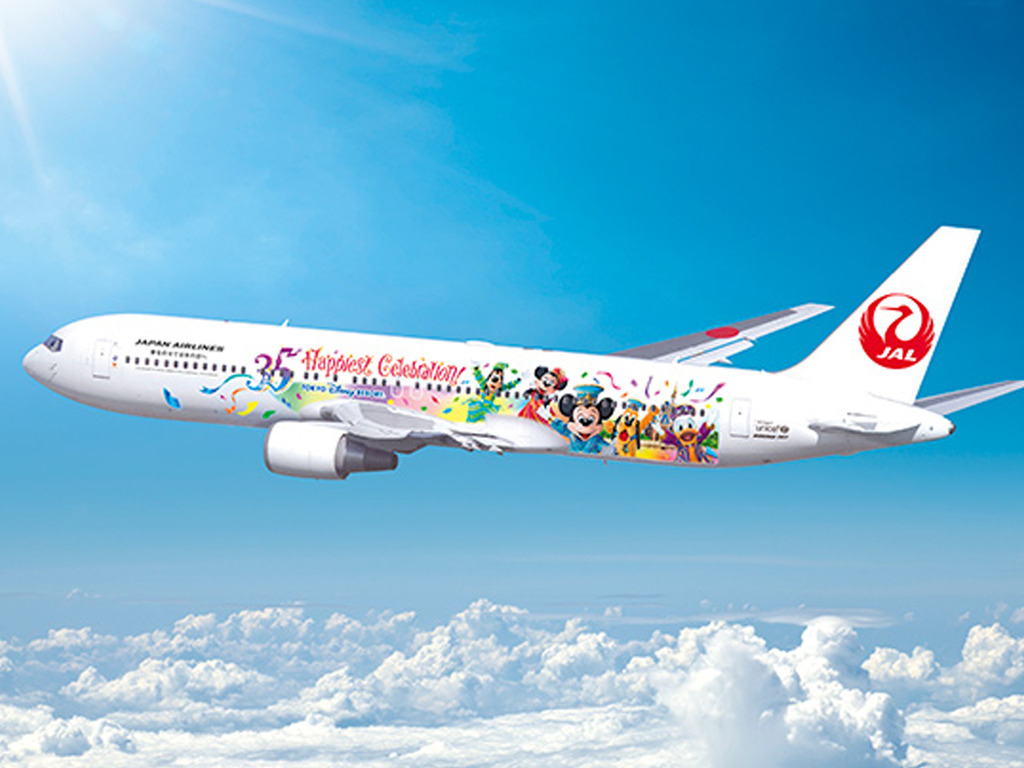JAL 聯乘 35 周年東京迪士尼樂園民航客機 6 月起飛 