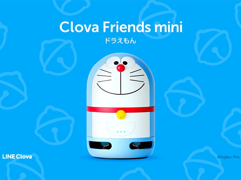 Line 推哆啦 A 夢 Clova Friends mini 智能喇叭！跟叮噹對話不是夢