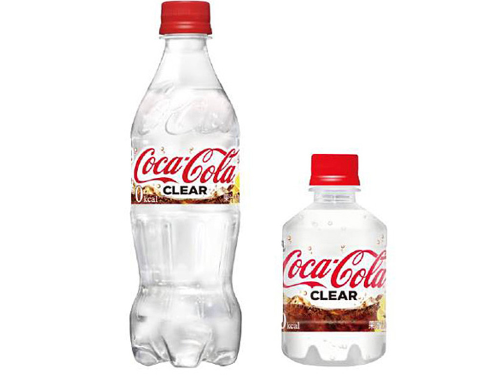 日本推出 Coca-Cola Clear 透明可口可樂
