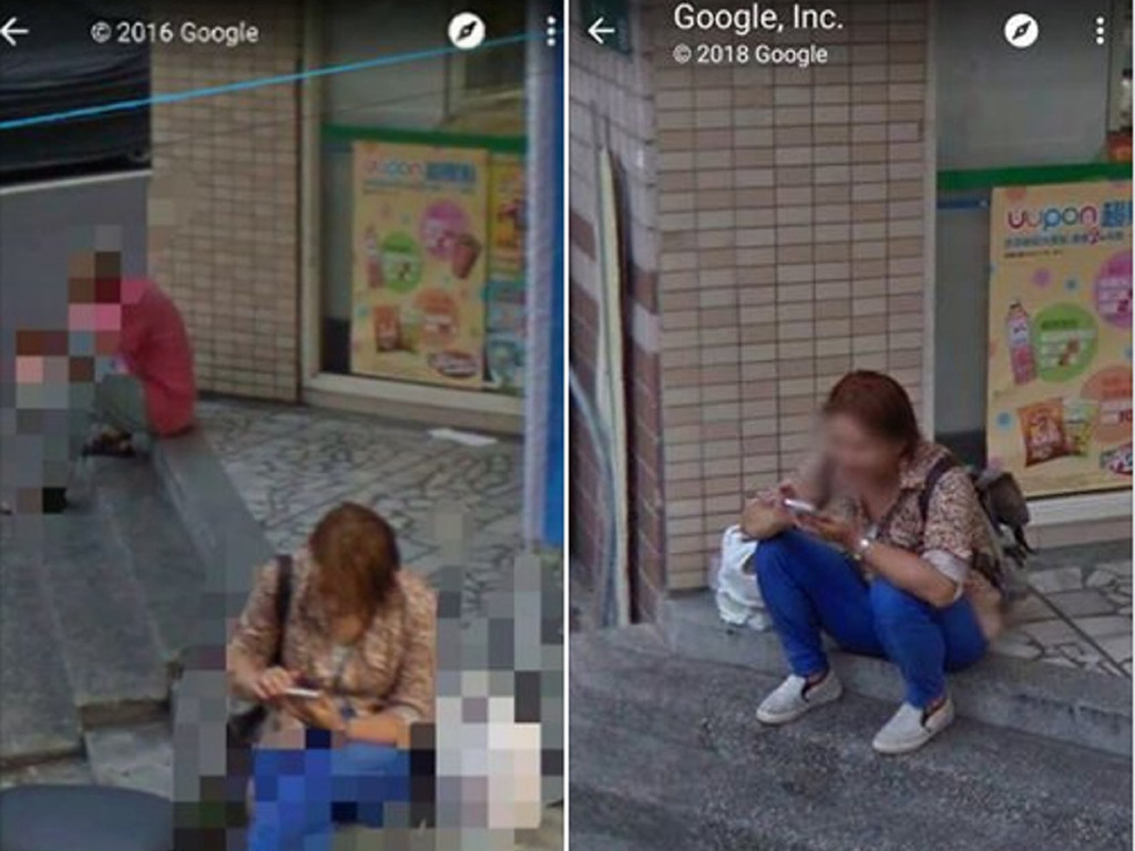 Google Maps 街景疑「扮更新」！台女同地點兩年後再入鏡表示崩潰