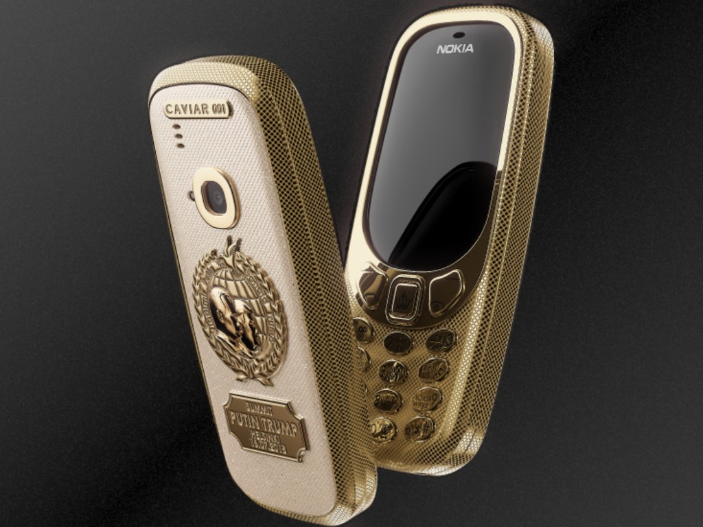 普京特朗普專屬 Nokia 3310 特別版！二萬元買經典 Feature Phone 
