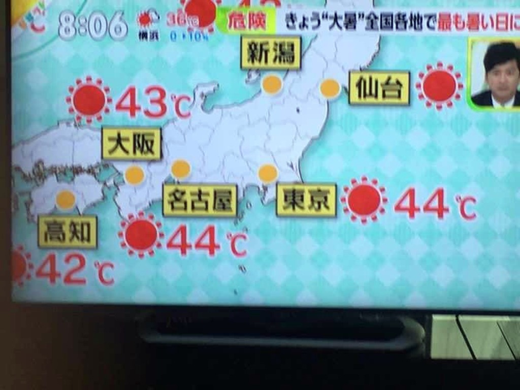 【酷熱東京】日本多地今午破 40℃ 創紀錄！多人疑因高溫致死