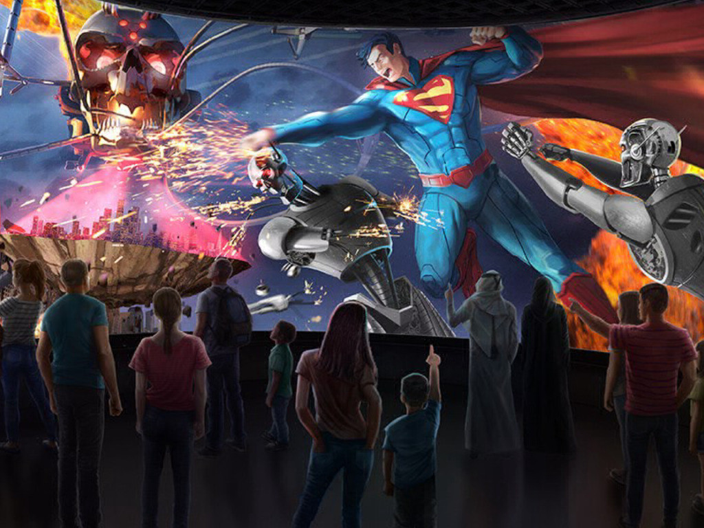 DC 蝙蝠俠超人主題樂園來了！杜拜華納兄弟室內樂園月底開幕