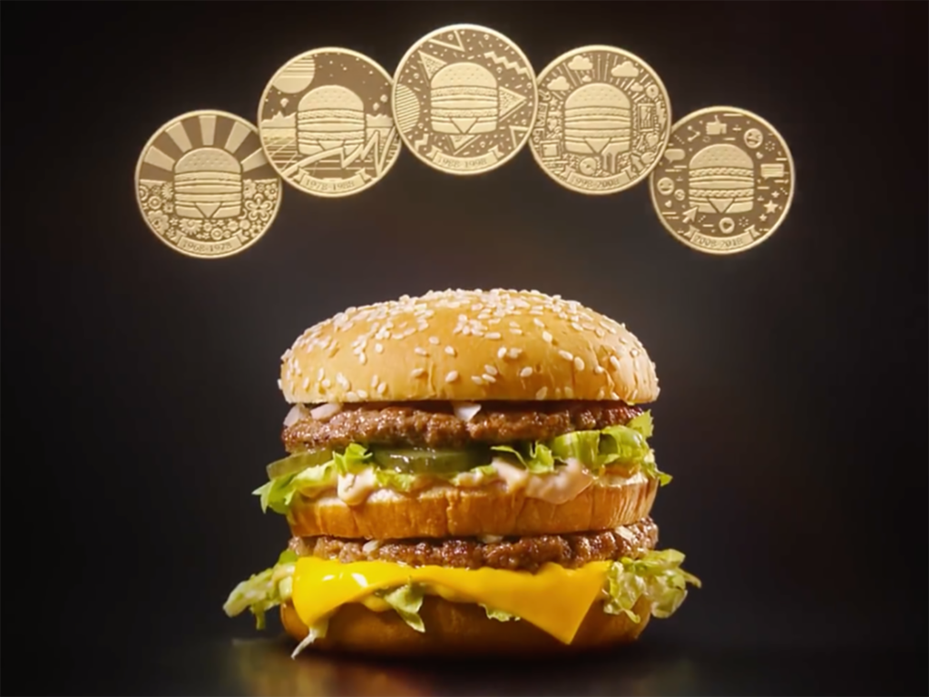 麥當勞也出虛擬幣？巨無霸 50 週年推 Maccoin