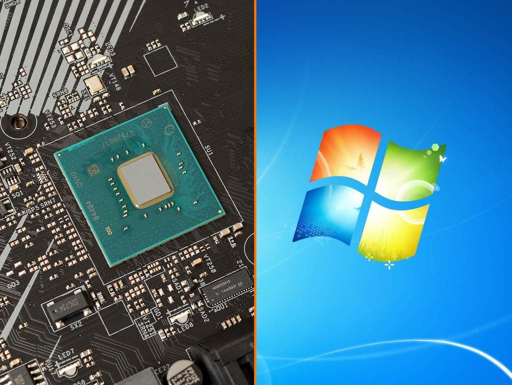 Intel H310C 特別版晶片  第八代 Core 可兼容 Windows 7！