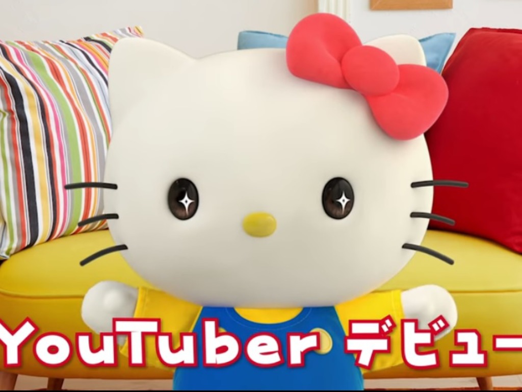 Hello Kitty 踩過界做 YouTuber！超萌對答瘋狂吸 Like