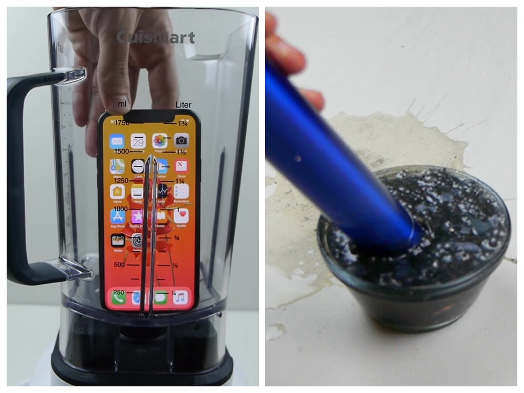 iPhone X 攪碎變「蘋果汁」！玩命 YouTuber 拍片試飲