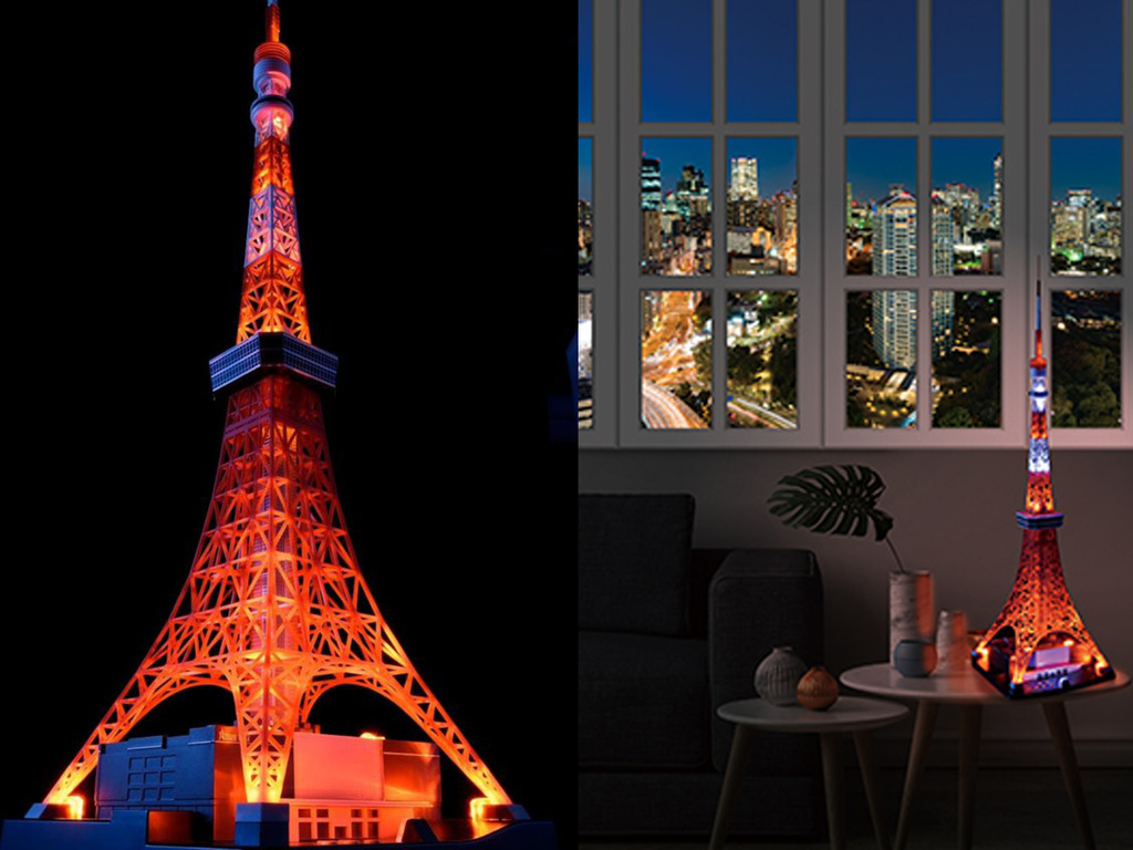 【網購】東京鐵塔 Tokyo Tower in my room 1：500 燈飾擺設