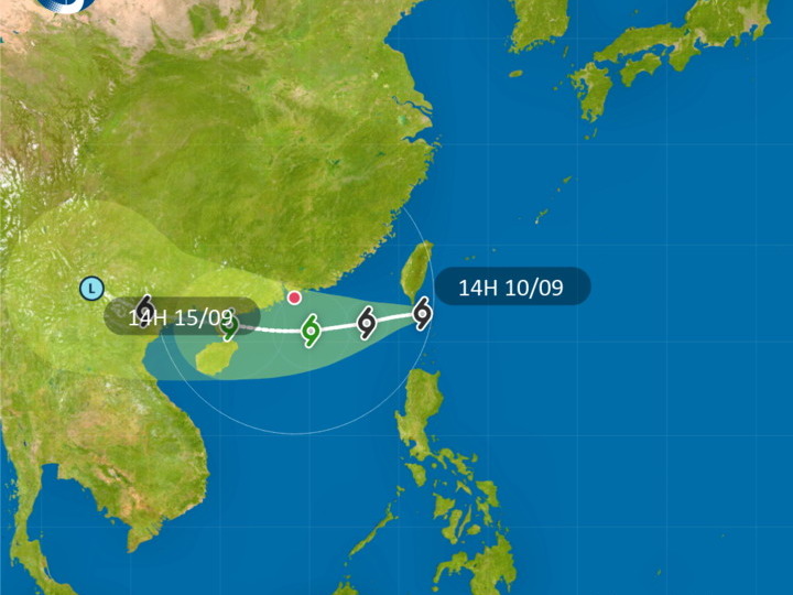 天文台明天或掛 1 號風球!另一颱風「山竹」或吹向華南沿岸