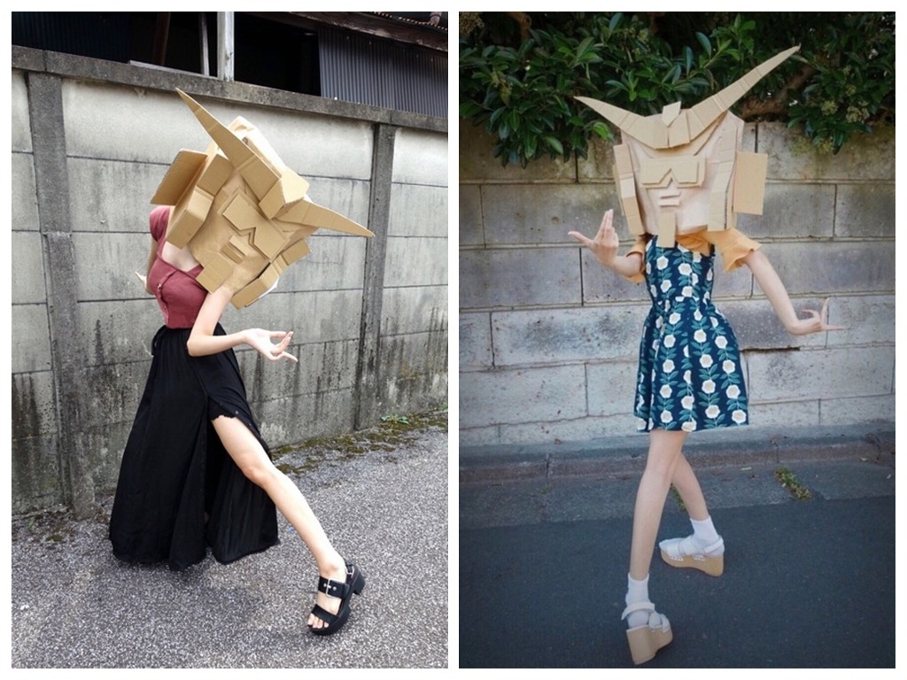 高達頭少女現身日本時裝網「Wear」！超怪違和風格惹網民注意