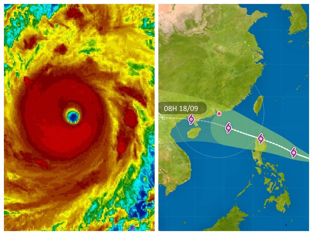 颱風「山竹」升格成 5 級颶風  前天文台助理台長籲勿掉以輕心