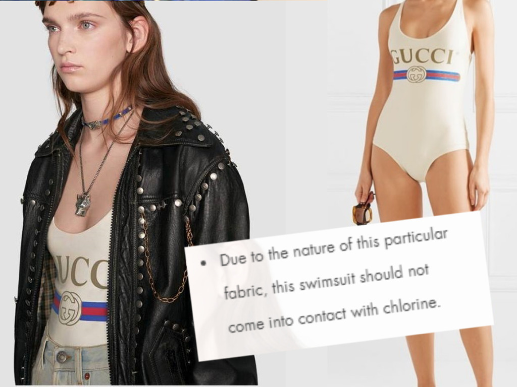 Gucci「不能入泳池」泳衣成功賣斷市！官方建議當衫著
