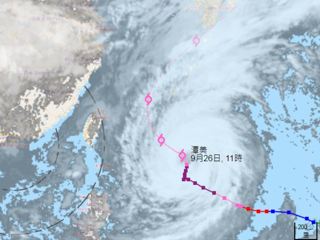 超強颱風「潭美」周六襲沖繩！「10．1」假期前或逼近鹿兒島