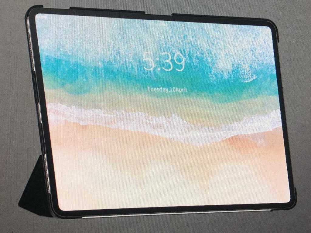 新 iPad Pro 2018 設計圖流出？四邊幼邊框設計無 M 字額