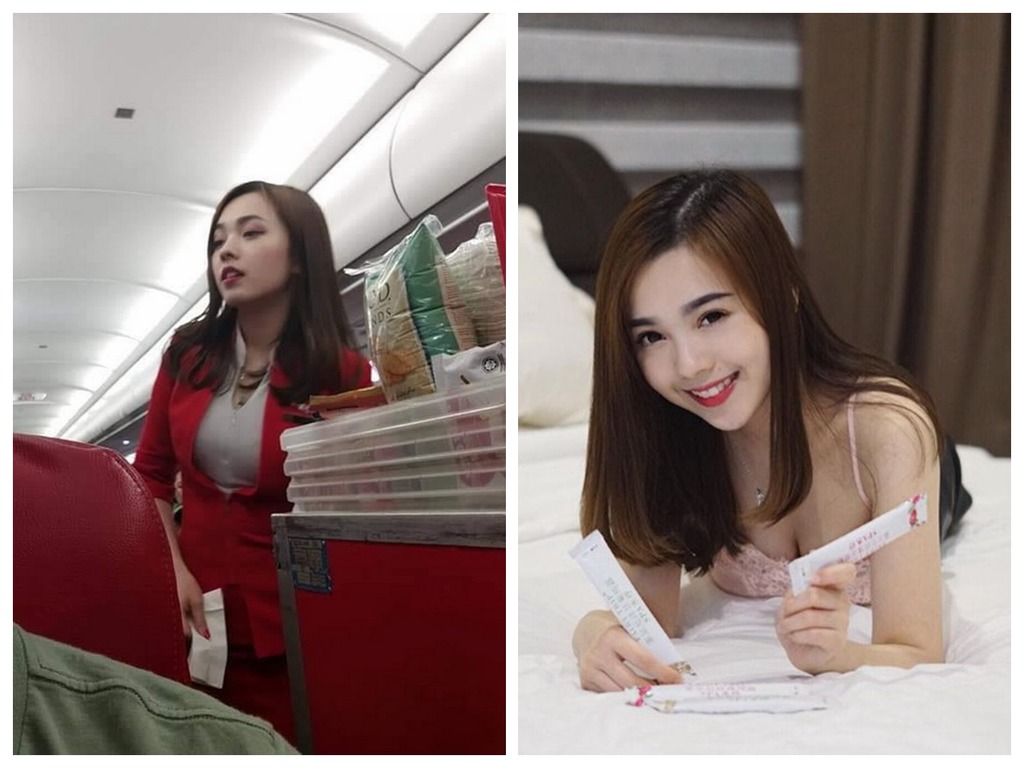 AirAsia 最美空姐一夜爆紅！親身回應：感謝大家讚賞【多圖】