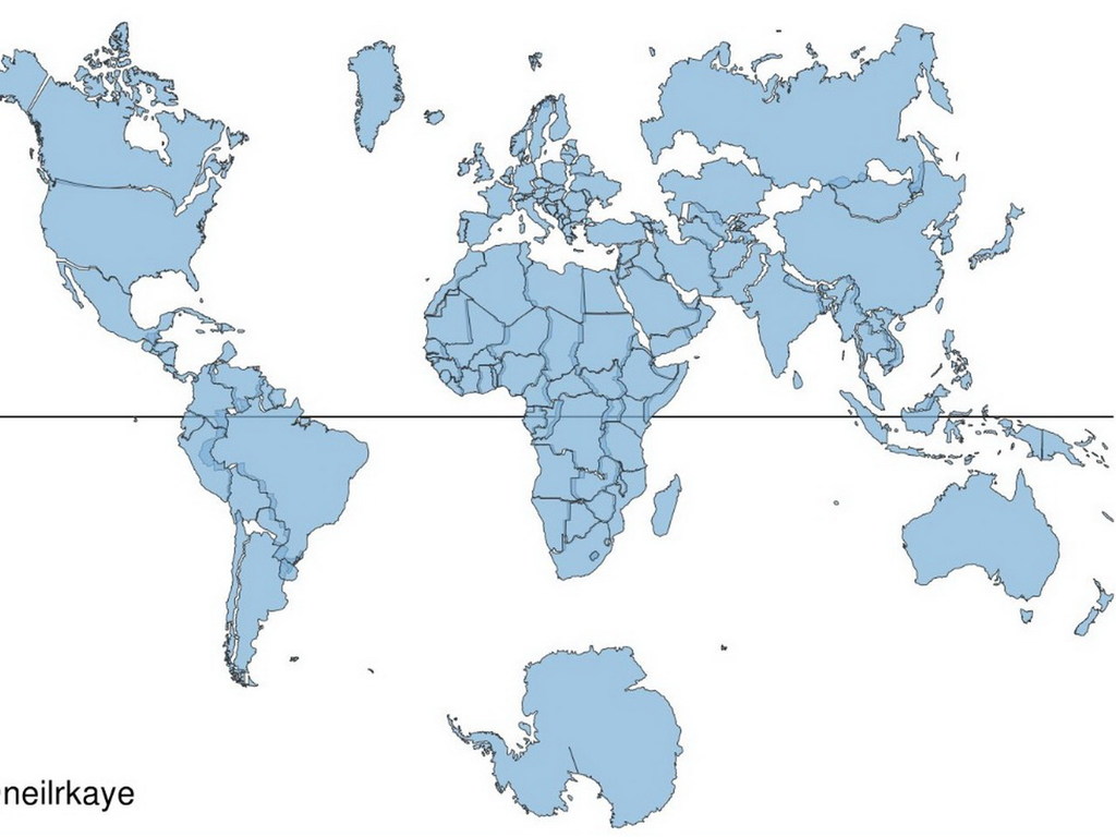 科學家還原世界地圖真實大小！俄羅斯．北美洲其實細得多？