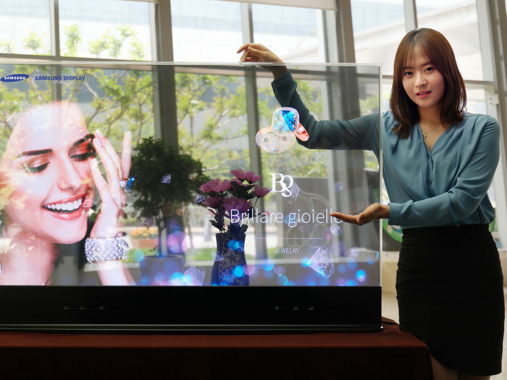 Samsung The Window 未來電視機玩透明