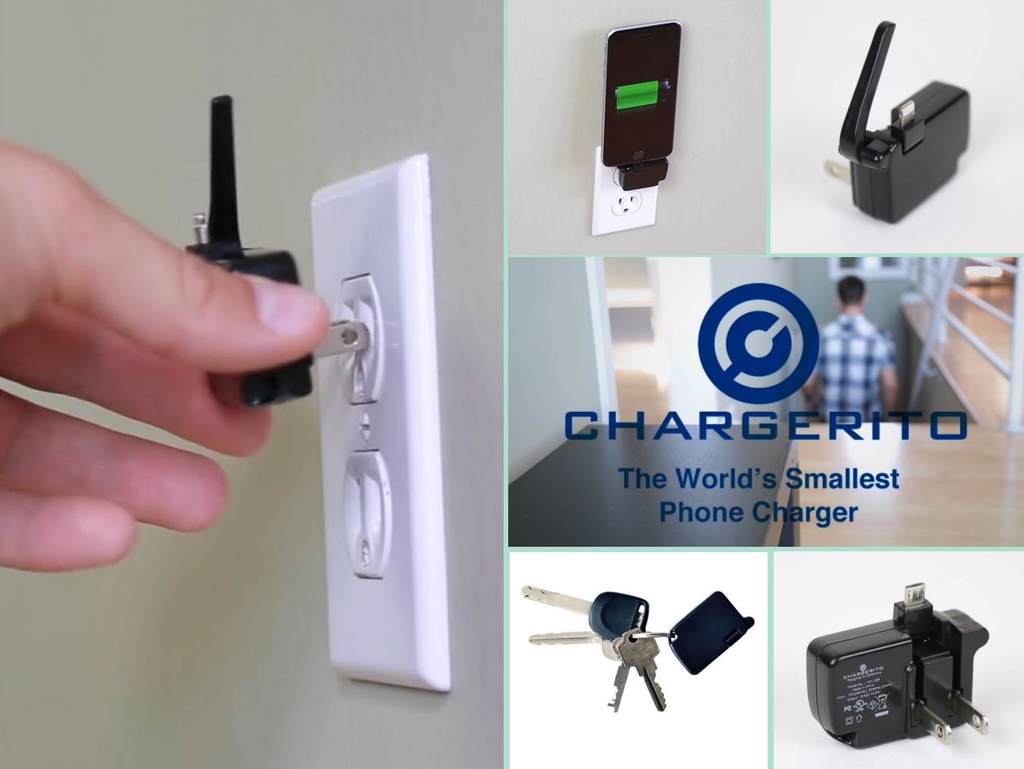 全球最細充電裝置 Chargerito 手機缺電時續命神器