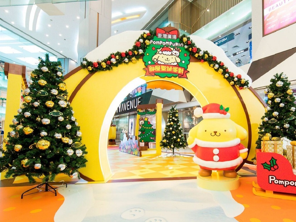 荃灣廣場 x 布甸狗聖誕派對 16 呎巨型布甸狗出沒注意