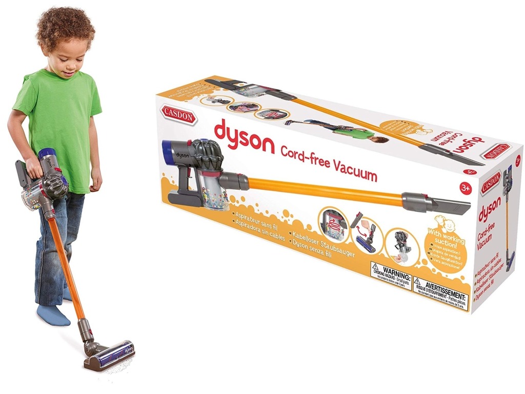 Dyson 推吸塵機玩具！想訓練小孩做家務？