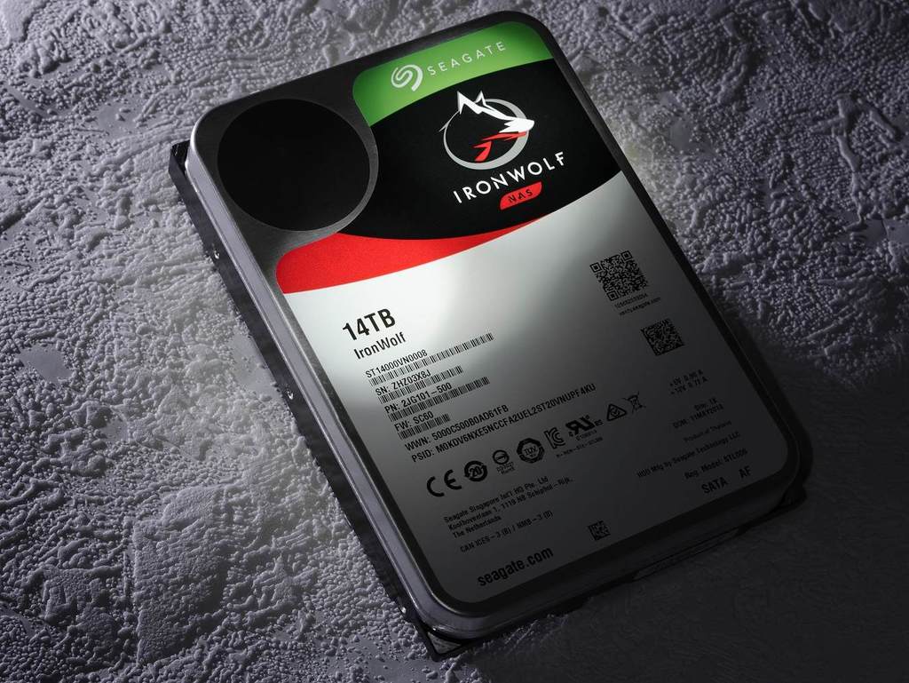 14TB × 7200rpm 高效能海量儲存！ Seagate IronWolf 氦氣硬碟實測