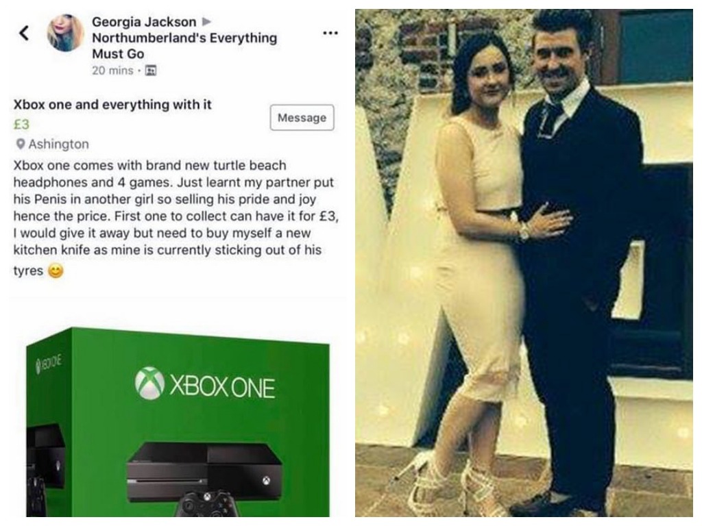 懷孕期間發現男友出軌 英女 30 港元賤賣 Xbox 報復