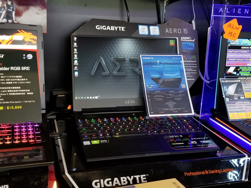GIGABYTE RTX 2070 電競筆電   開價進取 $20,000 有找
