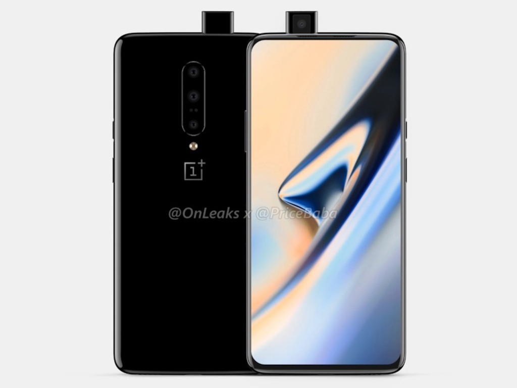 OnePlus 7 外形設計流出 改用升降鏡頭增加屏佔比