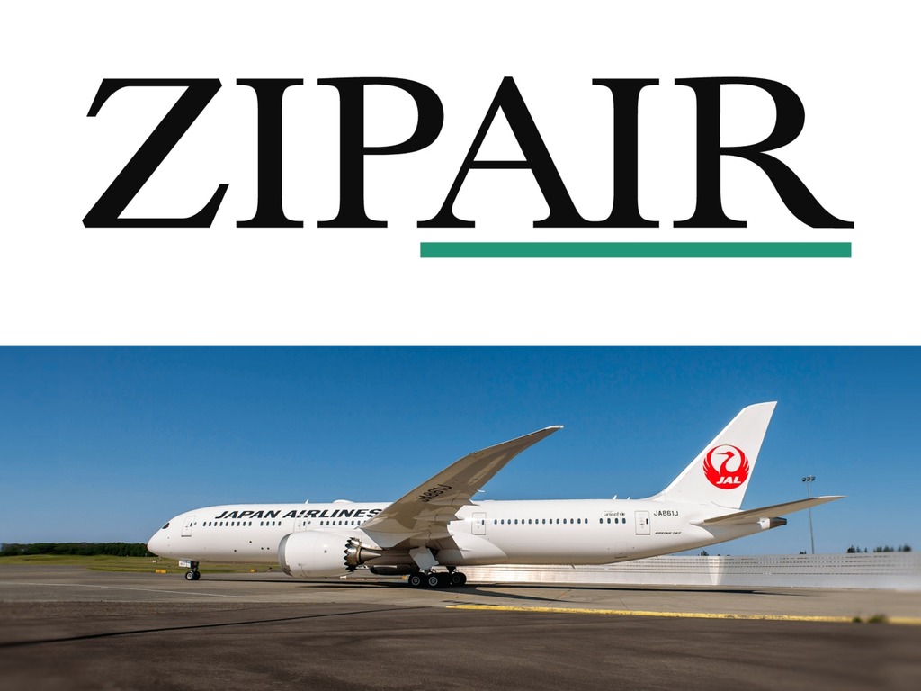 JAL 新廉航 ZIPAIR Tokyo 明年夏季啟航  首航飛往首爾及曼谷