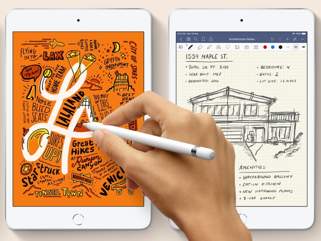 iPad mini．iPad Air 新機登場 ＄3199 有交易！用 A12 處理器支援 Apple Pencil