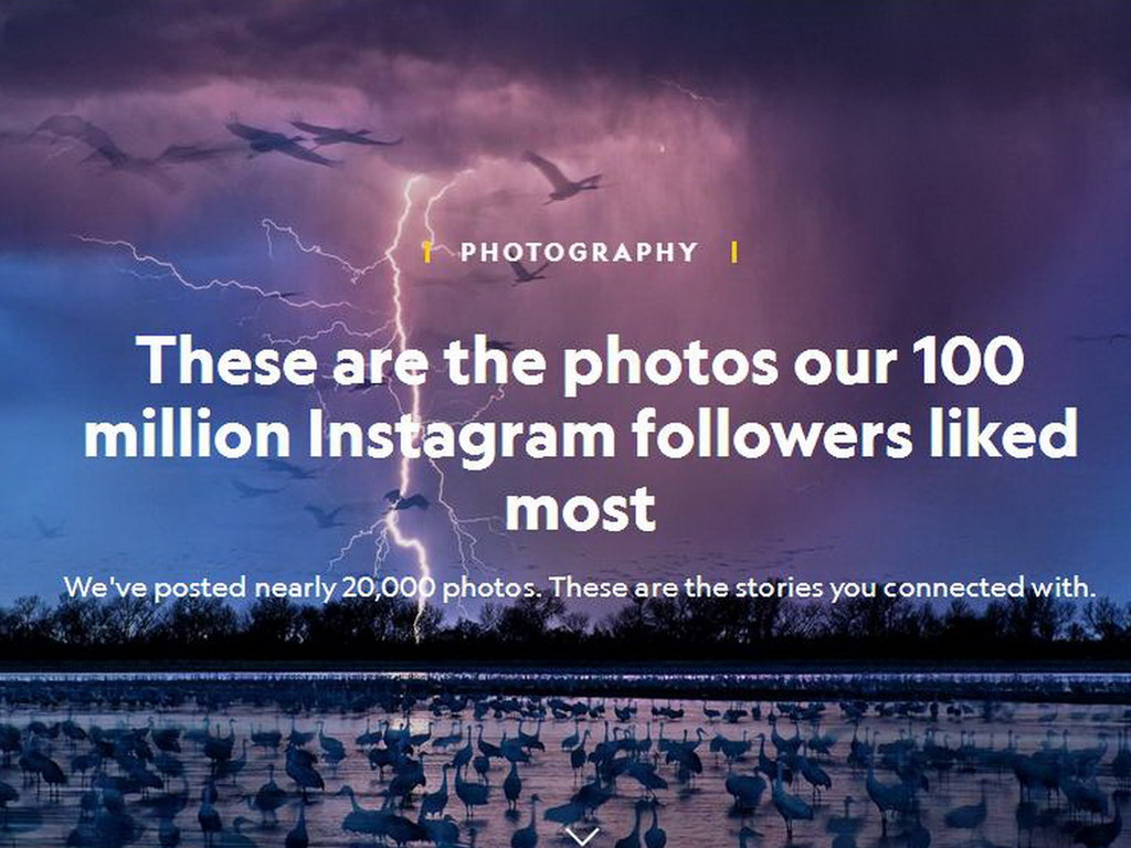 《國家地理》成首個擁破億粉絲數的 Instagram 品牌帳號
