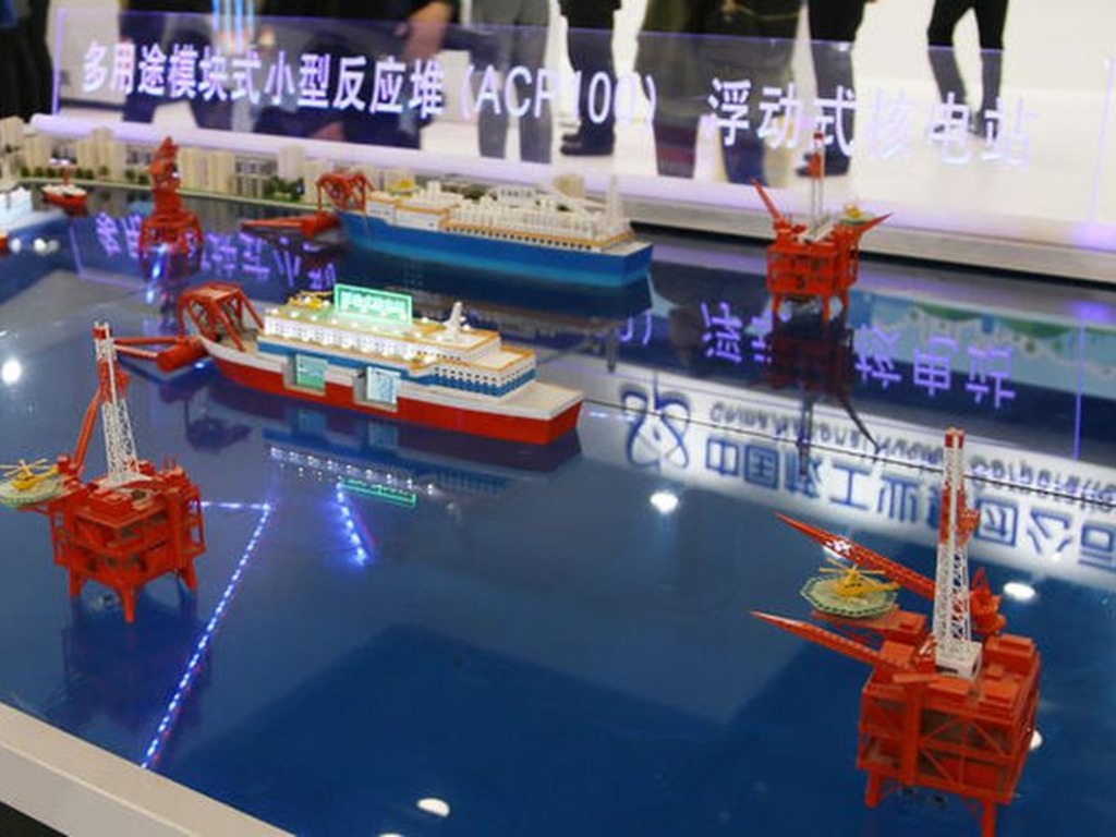 中國今年動工興建海上浮動核電站  或引發安全及軍事問題