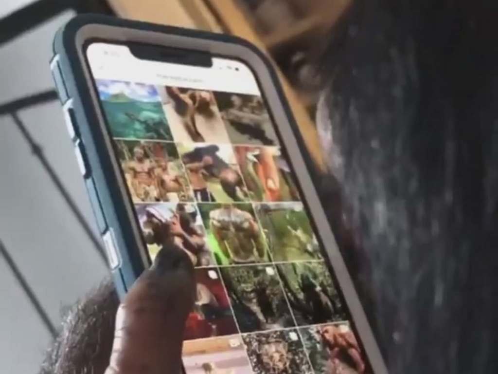 黑猩猩玩 Instagram 影片瘋傳　操作純熟似真人