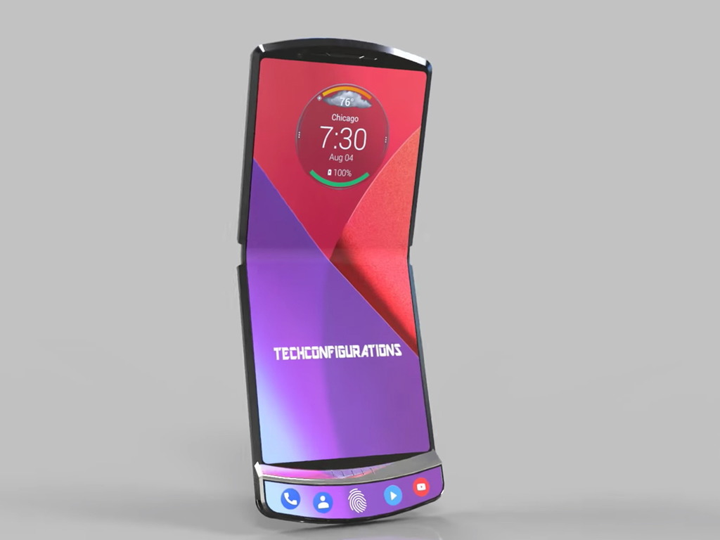 Moto RAZR 摺屏手機新設計曝光！最吸引的居然是？