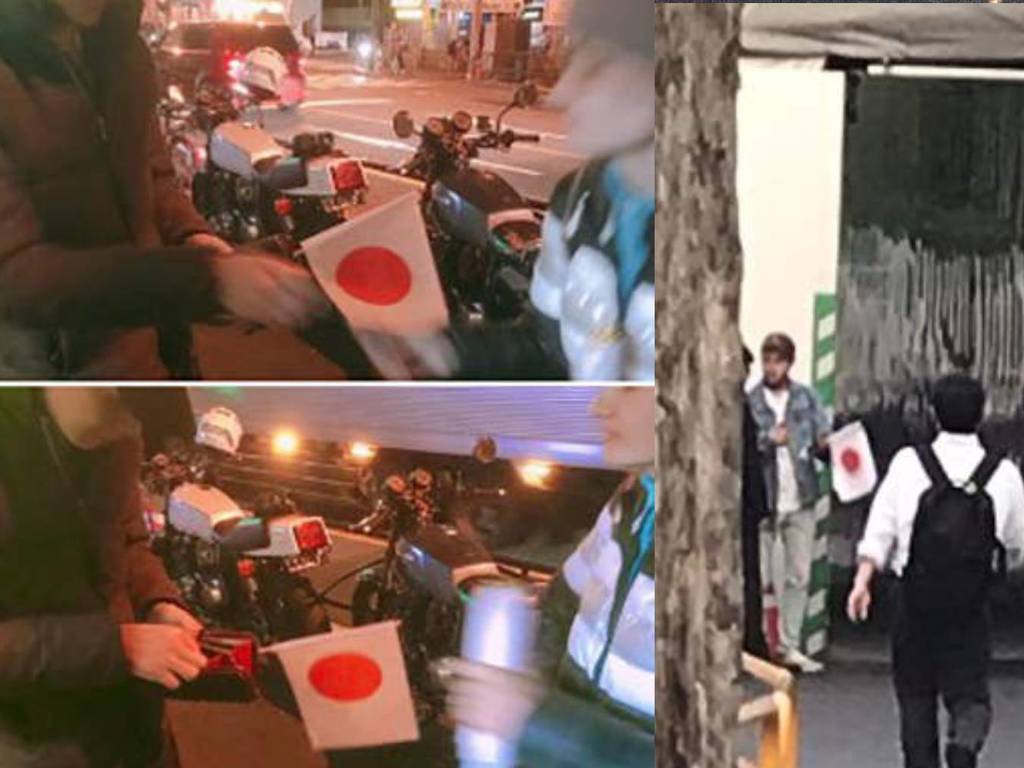 日本旅遊區出現「國旗敲詐黨」！接下國旗隨時被敲詐現金