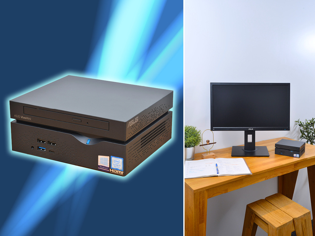 ASUS VivoMini VC66-C 與 Mini PC PB60G 輕巧靈活  成就辦公室數碼轉型