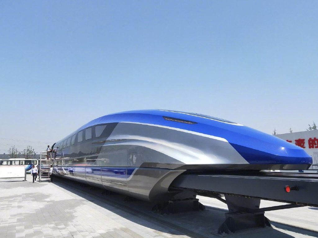 【睇片】中國高速磁浮列車時速可達 600 公里 北京抵上海僅 3.5 小時