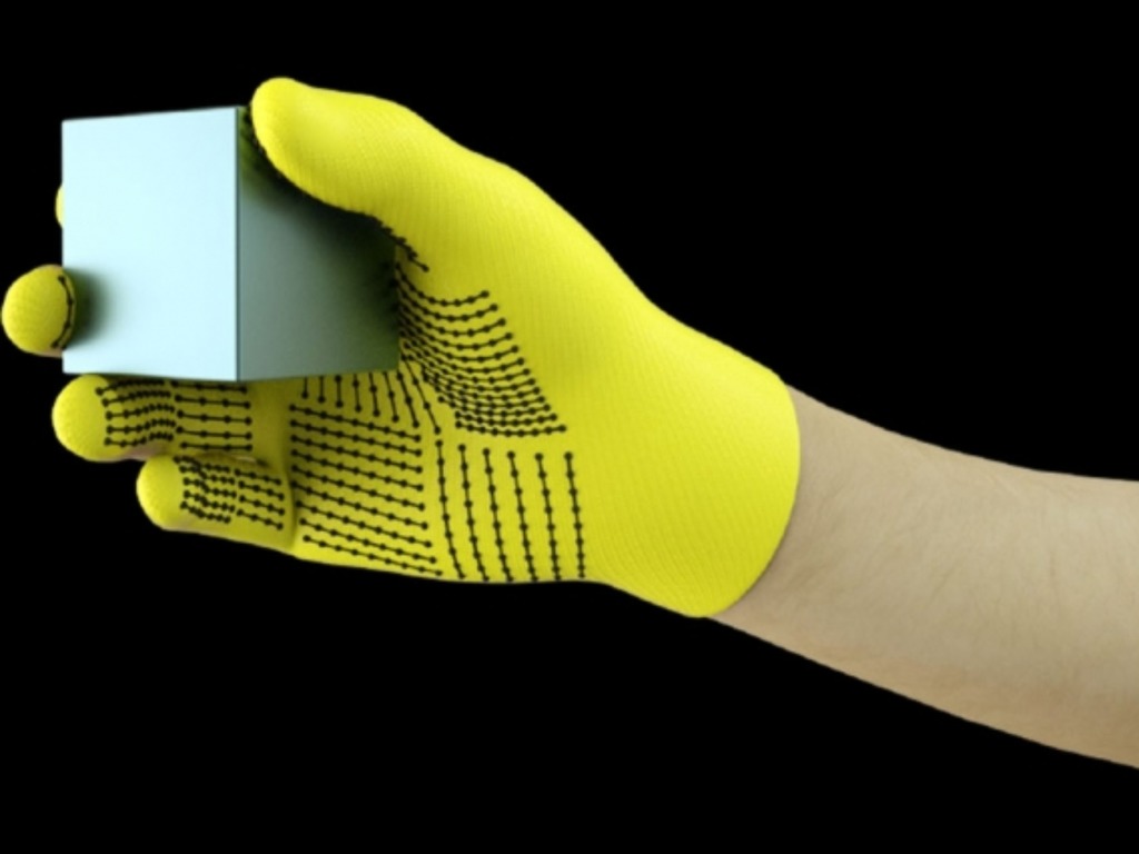 美國 MIT 研發低成本 STAG 感應手套  助機械人觸摸及識別物體