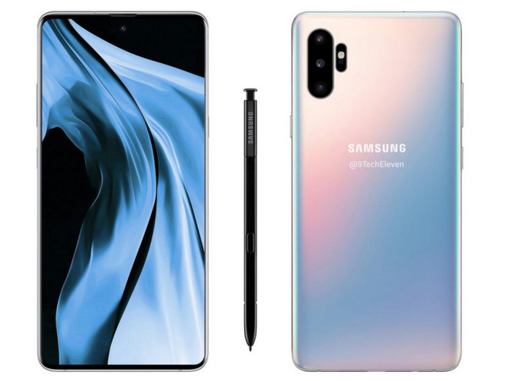 Galaxy Note 10 將飛走耳機插孔及實體鍵！後置四鏡抄考華為 P30 Pro？