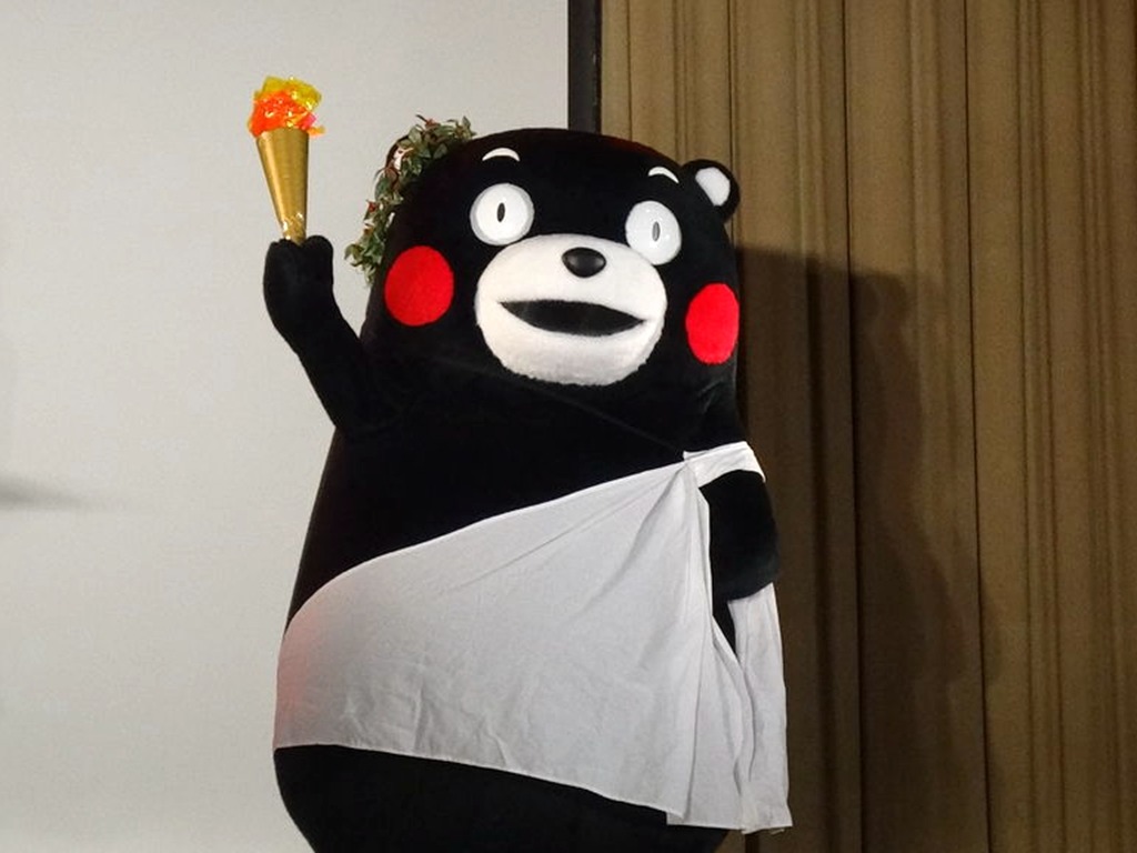 熊本熊任奧運火炬手被拒！因「年齡太小」及安全問題遭否決